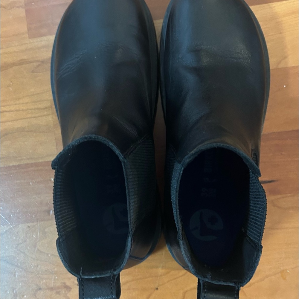 Birkenstock Black Highwood Chelsea Ankle Boots Sz 8/39